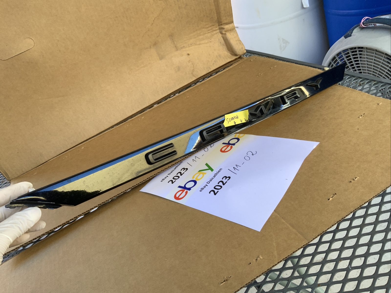 Genuine OEM Deck Lid Finish Panel for Toyota 7680106E10D0 for sale 