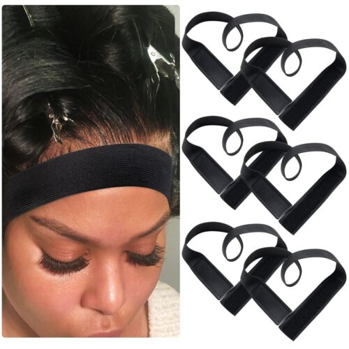 Melting Elastic Wig Bands for Lace Frontal - Edge Wrap to Lay Hairline | Fron...