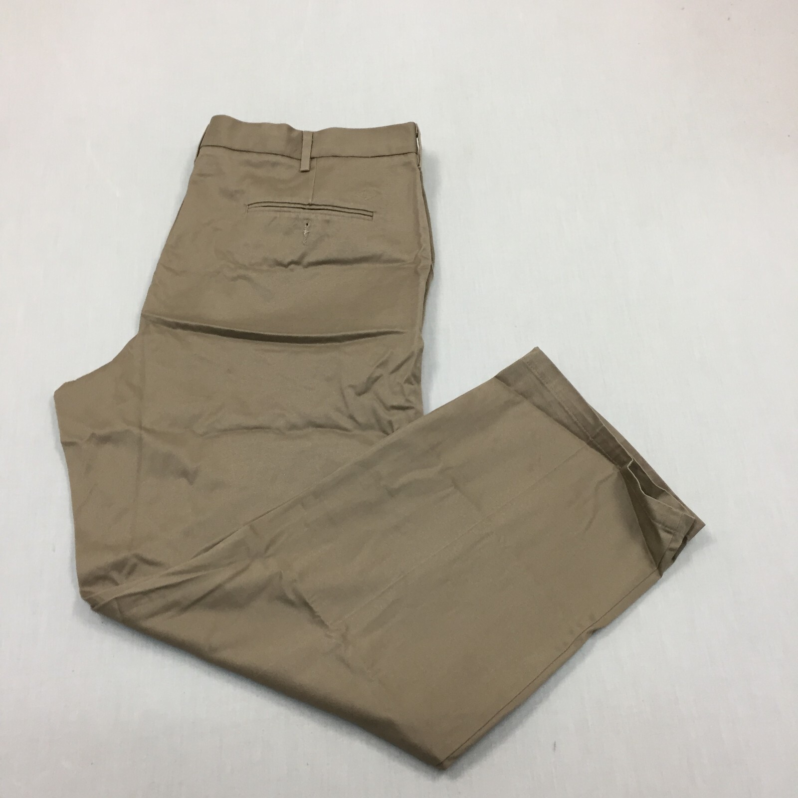 Dockers Chino Trousers Cotton Pants Straight Fit Mens Size 40W 30L Beige