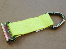 6pcs E Track Fitting Cargo Trailer Tie Down D Ring Strap Enclosed Van Truck Web