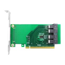 4 Ports U.2 to PCIe x16 Bifurcation Controlle...