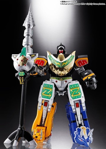 Figura de acción Soul of Chogokin GX-72 Megazord y GX-78 Dragon Caesar H 10,2 pulgadas - Imagen 6 de 23
