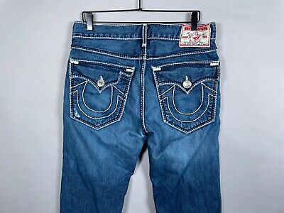【TRUE RELIGION】 BILLY BIG T 31×33 (丈カット) True Religon Men's Billy Big T No Flap, Greenwhich Ave Dark