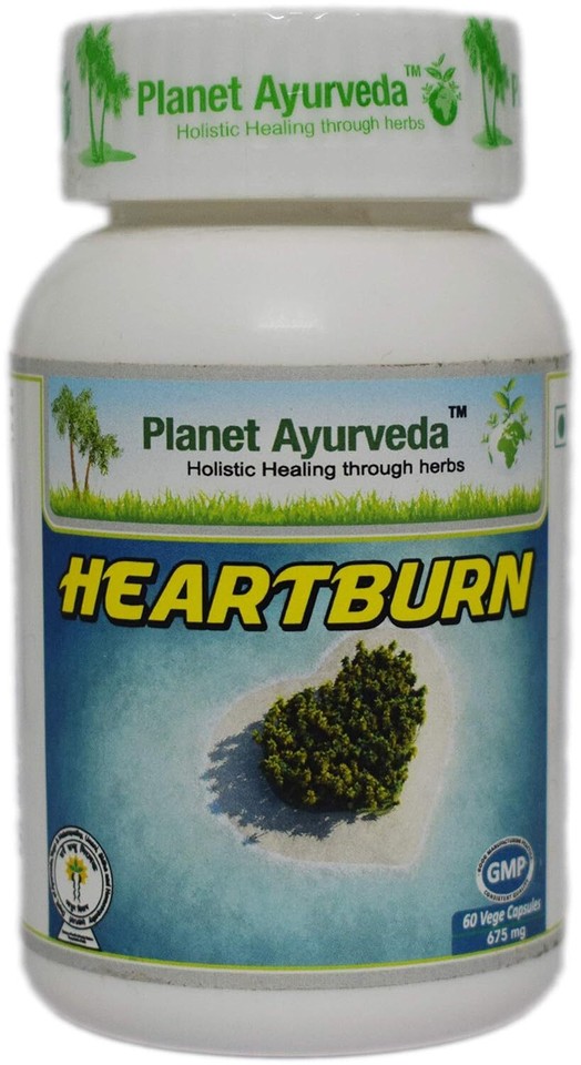 Ayurveda Heartburn Caps Pack Of 60 Capsules eBay