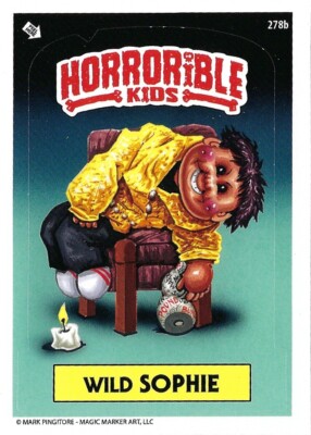HORRORIBLE KIDS ALL NEW SERIES 9 WILD SOPHIE 278b MARK PINGITORE