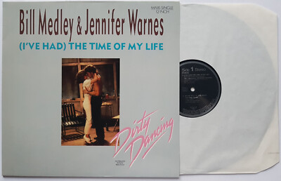 12'' MAXI VINYL / BILL MEDLEY & JENNIFER WARNES ''(I'VE HAD) TIME OF MY LIFE'' MINT