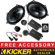 KICKER 46CSS684 6"X8" OEM SPEAKER REPLACEMENT KIT FOR FORD ESCAPE 2001-2012