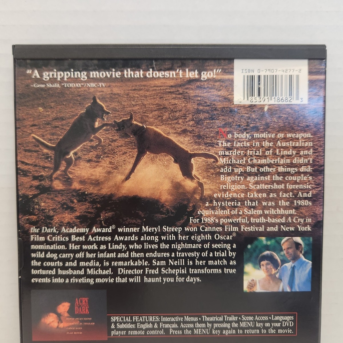 その他 A Cry in the Dark [DVD] A Cry in the Dark (DVD) Sam Neill Meryl Streep Factory