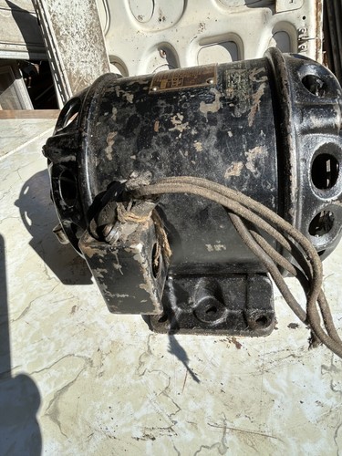 VINTAGE CENTURY 1/4 HP ELECTRIC MOTOR INTACT WORKING - Picture 5 of 15