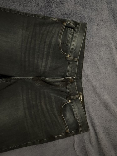 Men’s Charcoal Jeans Demon By TU W38 L straight - Picture 4 of 8