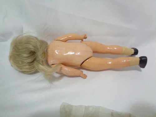 Simon Halbig Bisque Head Open Mouth Composition Body Jointed Doll 10 inch - Picture 10 of 15
