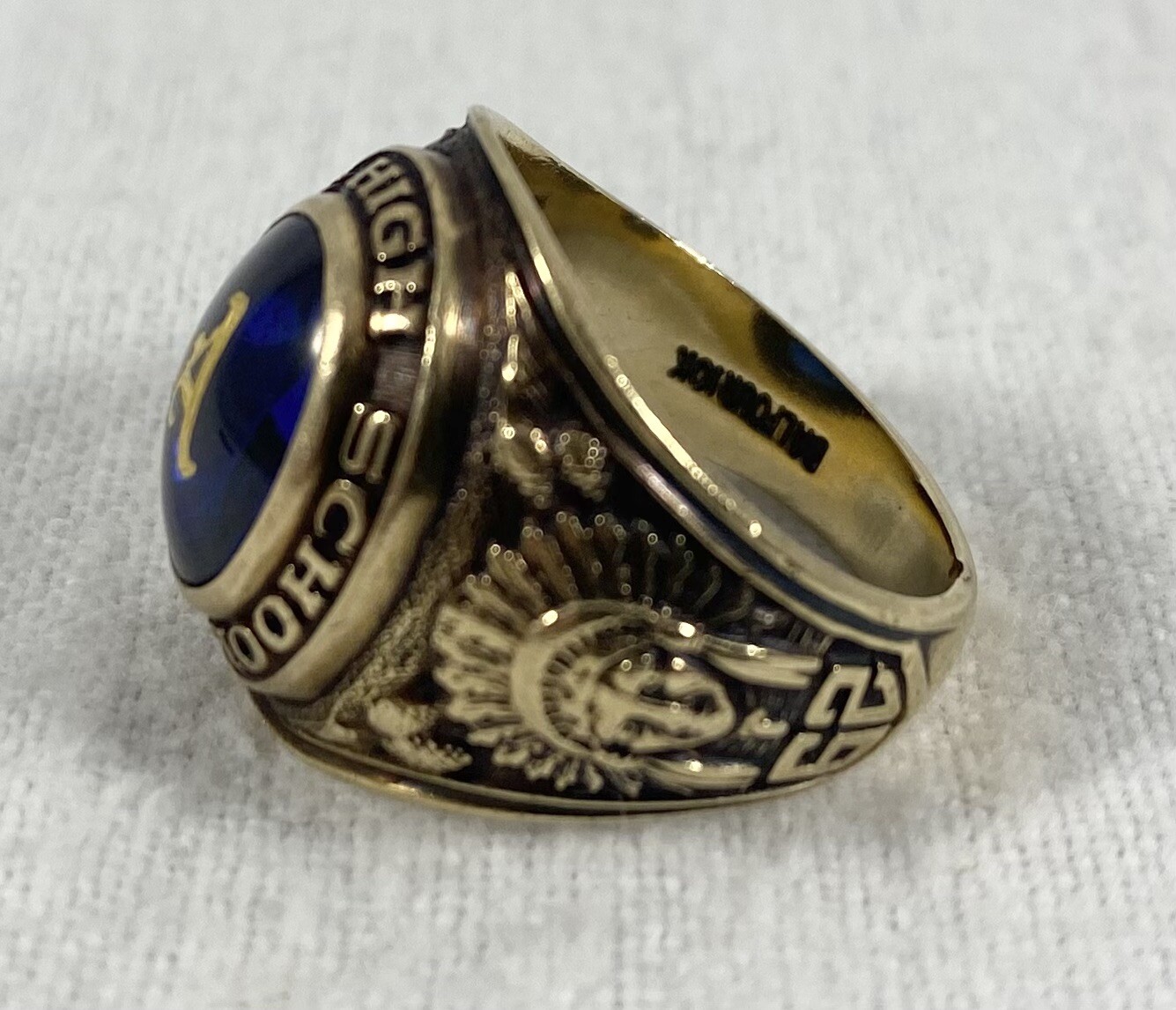 Vintage 1962 10K Gold Ahoskie High School Ring 9.2 Grams Size 6 eBay