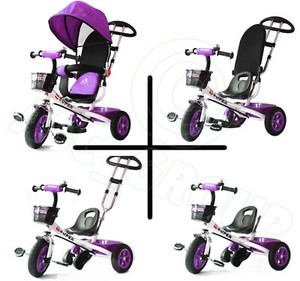 push along trike pink