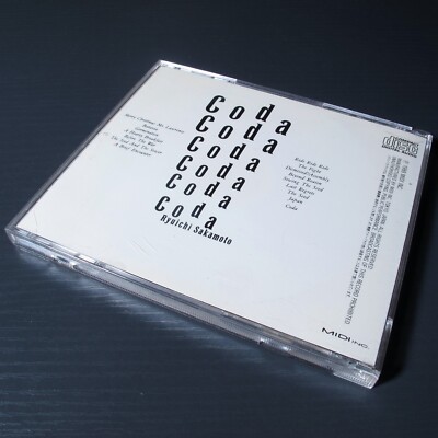 坂本龍一 Ryuichi Sakamoto - Coda JAPAN CD MDCL-1242 #103-3 | eBay