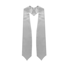 Graduation Stole Plain Color Unisex 62" Sash for Ceremony
