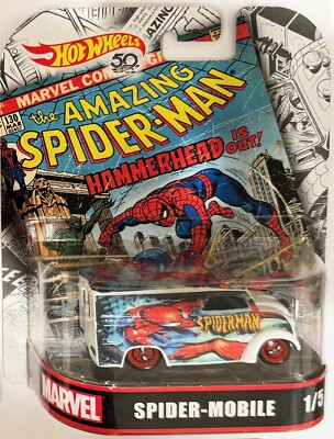 Dairy Delivery Spiderman Custom Hot Wheels Retro Model Car Spider-Mobile