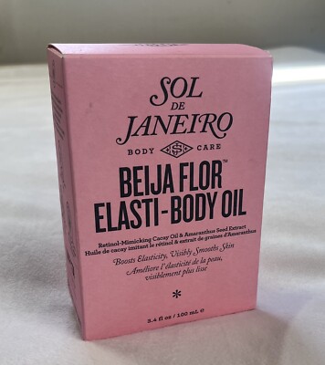 Sol de Janeiro Beija Flor Elasti Body Oil  3.4oz Cheriosa 68 ~ NEW IN BOX