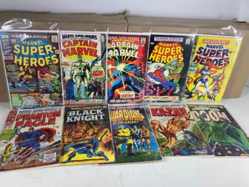 MARVEL SUPER-HEROES 1, 12-20 #13 1st app Ms. Marvel! Black Knight (s 13781)