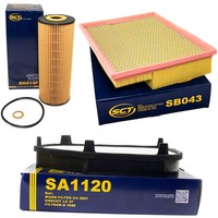 Inspektionspaket Filterset SCT FüR Mercedes C-Klasse W202 S202 S203 CLK C208