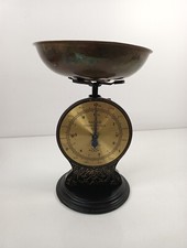 Salter Family Scale No.46 Top Loading Kitchen Scales with Brass Bowl