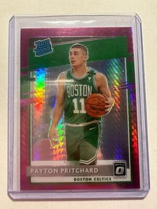 K41,400 - 2020-21 Donruss Optic Hyper Pink #176 Payton Pritchard RR