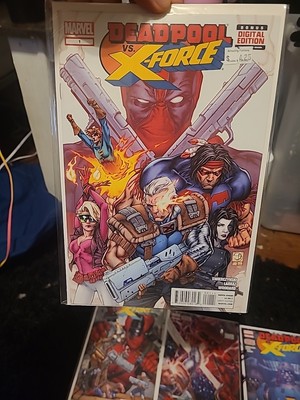 DEADPOOL VS XFORCE (2014) #1-4 | 1st Print | Swierczynski | LN Boarded/Bag 
