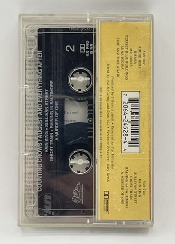 Counting Crows August And Everything After Cassette 1993 - Picture 3 of 3