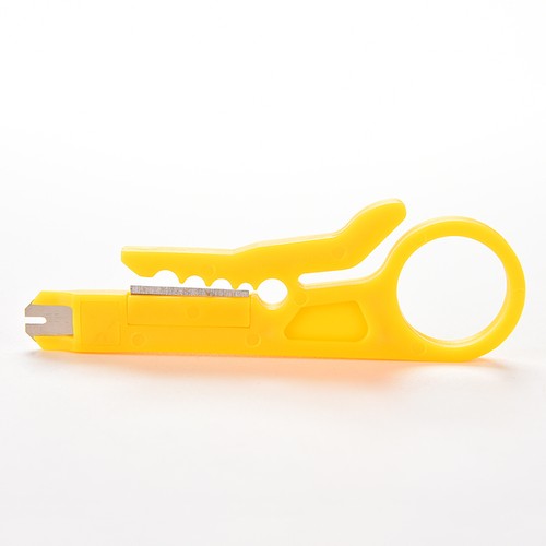 3X Network Connection Wire Punch Down Cutter Stripper For RJ45 Cat5 Cable ToolNS - Photo 2/5