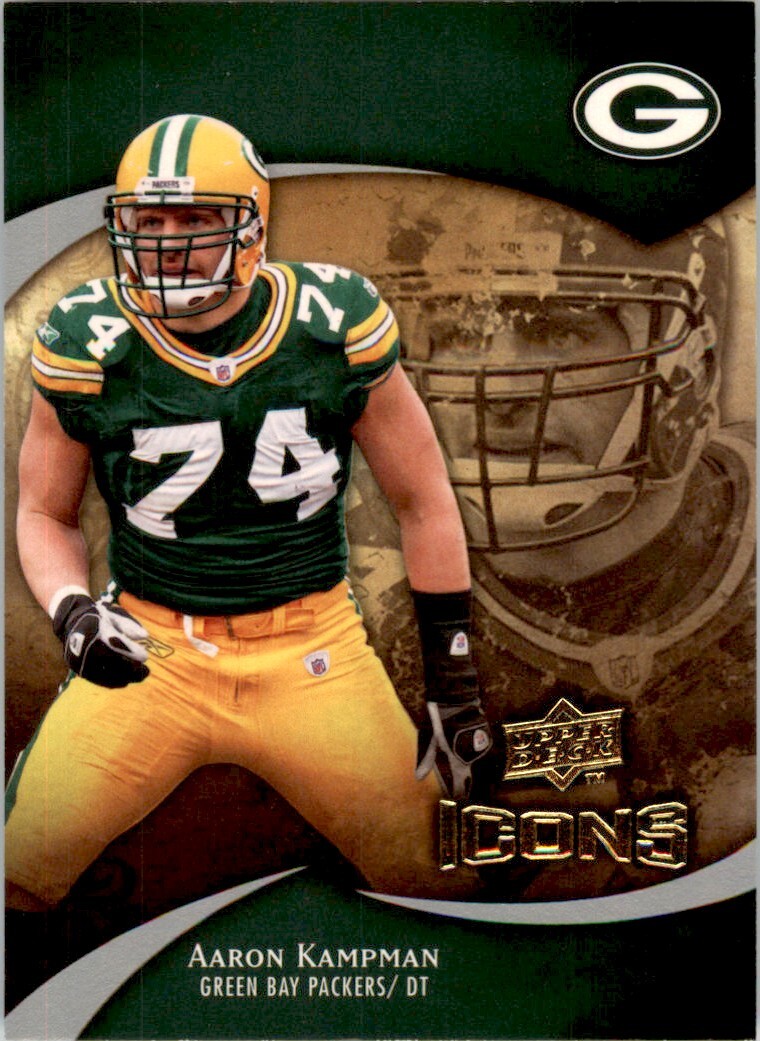 2009 Upper Deck Icons Aaron Kampman Green Bay Packers #33