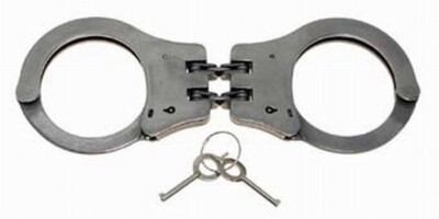 MFH 29473 Handfesseln Handschellen Doppelkette INOX Edelstahl rostfrei Handcuffs