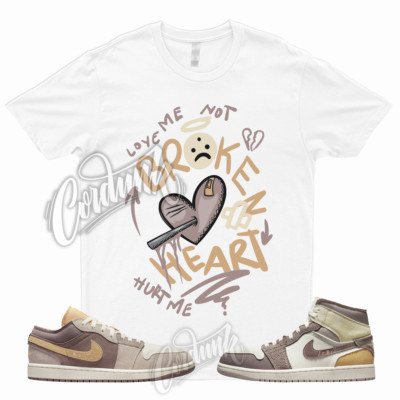 BROKEN T Shirt 1 Mid Craft Inside Out Taupe Haze Fossil Stone Gold Muslin Match