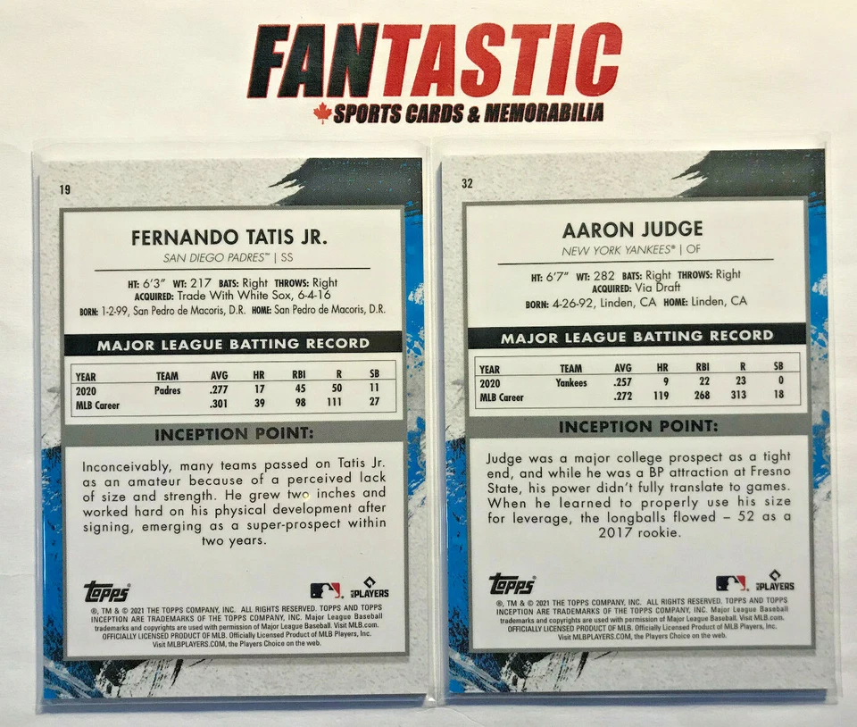 2021 Topps Inception Base Card YOU PICK - #1-100 inc RC, Finish Your Set! - Image 2 of 2