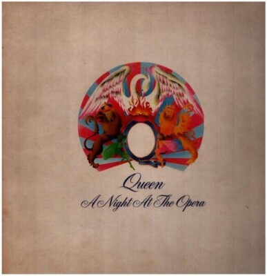 Queen A Night At The Opera GATEFOLD + OBI, INSERT JAPAN Elektra Vinyl LP