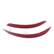 Pair Rear Bumper Trim Reflector Right Passenger Left Driver Fits 14-18 X5 BMW