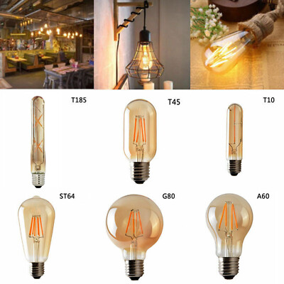 Dimmable Vintage Edison LED Bulb Industrial Filament Decorative Lamp Light