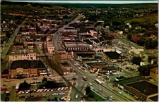 Vintage Postcard Iron Mountain Michigan PM Crystal Falls JS3