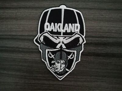 Oak land Raiders Sport Team Embroidered Iron or Sew on Patches on Coat Jacket