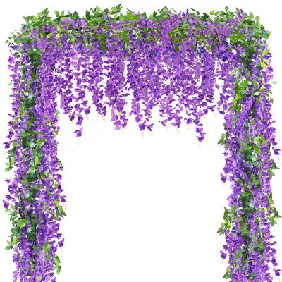 wisteria0419 6ft. Wisteria Garland by Ashland®, Color: Purple | Michaels