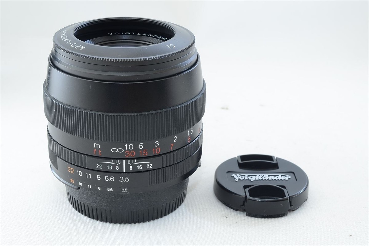 Mint] Voigtlander Apo-Lanthar 90mm f/3.5 SL II Lens Nikon F Mount