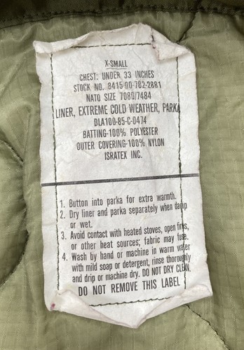 us army m65 fishtail parka - Picture 8 of 12