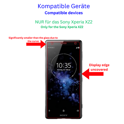 2x Supershieldz Vetro Temperato Per Nokia 2V / 2V / 2.1 - Protezione Schermo