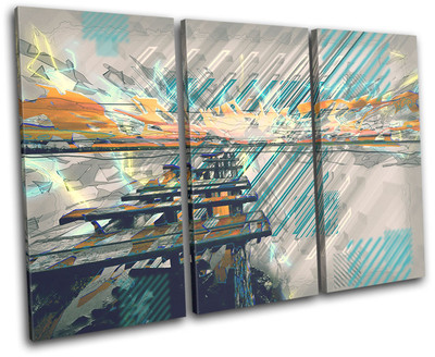 Toile Space Invaders – Art Pop Gaming – Impression Murale Moderne Multicolore