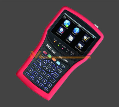 New SATLINK WS-6965 satfinder DVB-T&DVB-T2 With Spectrum Auto Scan 4.3'' HD LCD