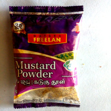 Ceylon Spices Natural Organic Fresh Quality Product Pure Mustard Seed Powder 50G