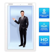 86-in Smart Holographic Cabin Display LCD Transparent Showcase/3D Holography Box
