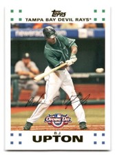 B.J. Upton 2007 Topps Opening Day Baseball #97 Tampa Bay Devil Rays