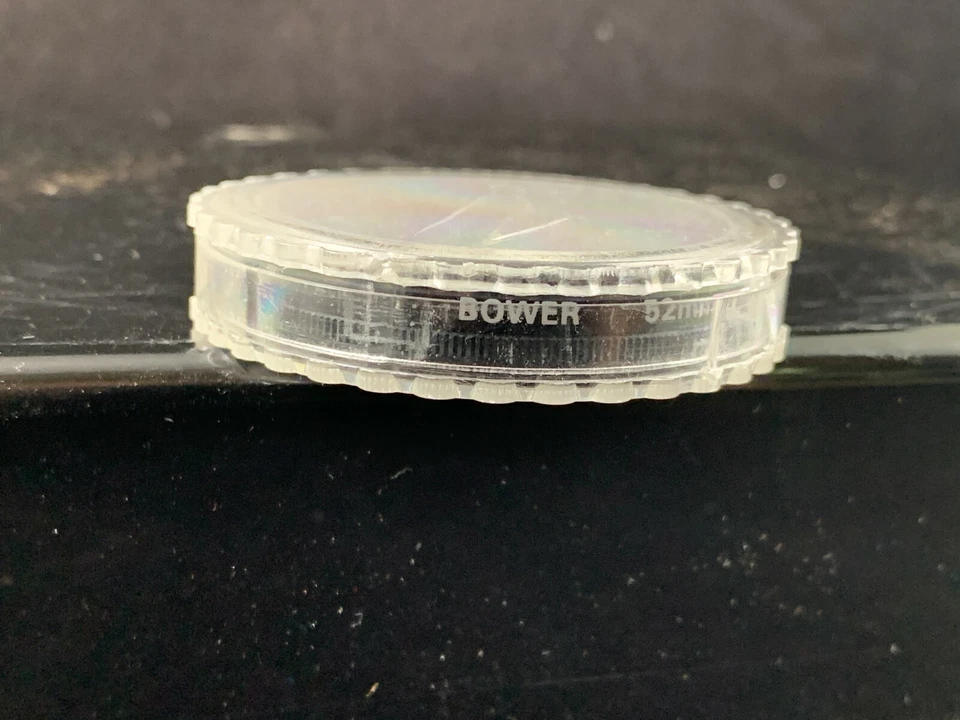 BOWER PL 52 POLARIZING CAMERA LENS FILTER 52MM IN CLEAR PLASTIC CASE - Image 3 of 4