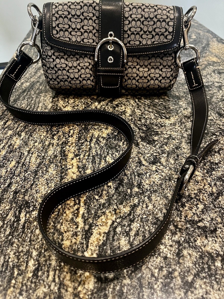 Coach Y2K Signature Soho Demi Buckle Bag EUC VTG GREAT FIND Coach Y2K Signature Soho Demi Buckle Bag EUC VTG GREAT FIND