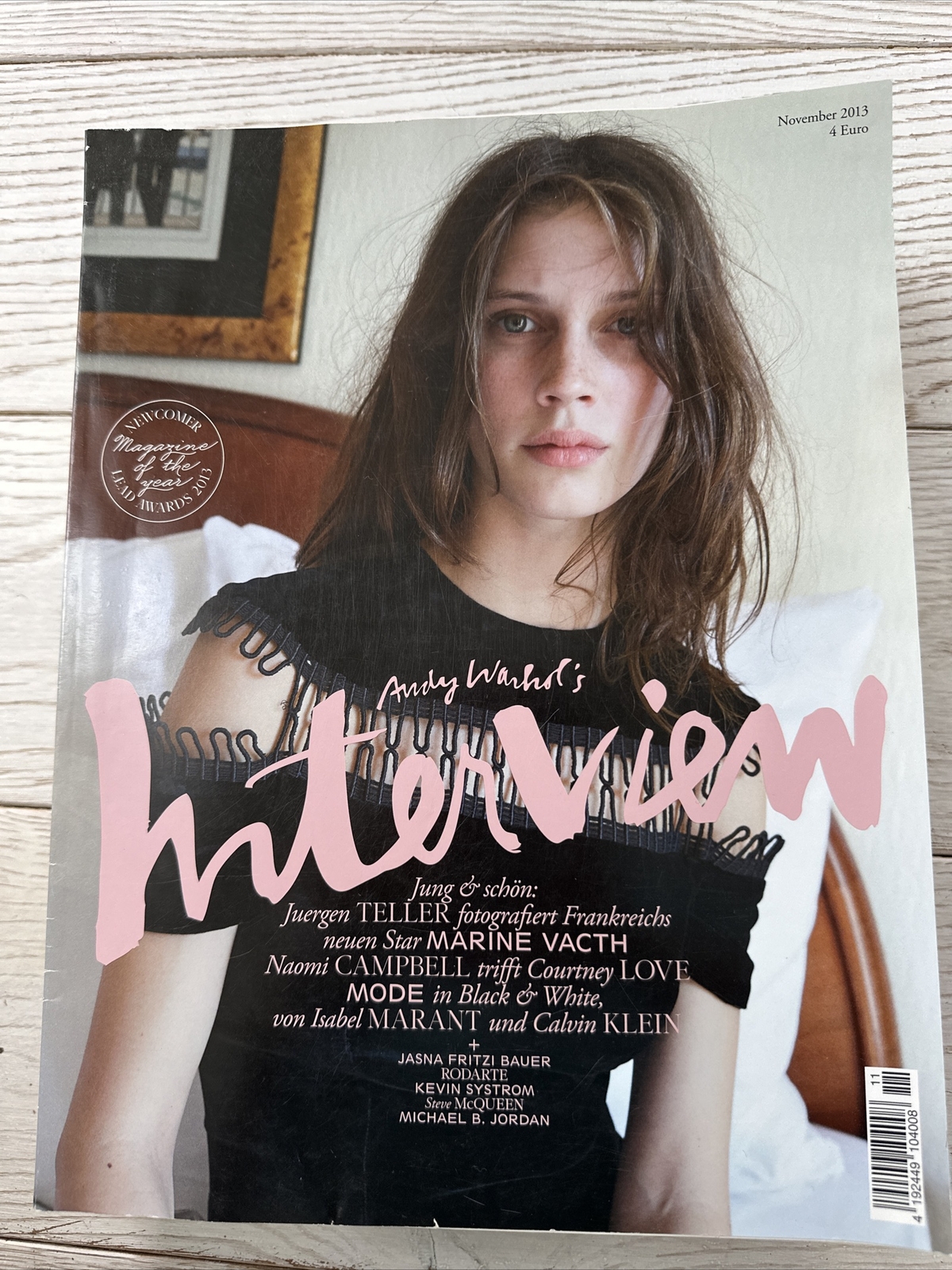 Thumbnail - Andy Warhols Interview November 2013 Marine Vacth Campbell Courtney