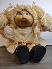 Cabbage Patch Kids Girl Doll By Xavier Roberts 1985 Vintage Collectible Coleco